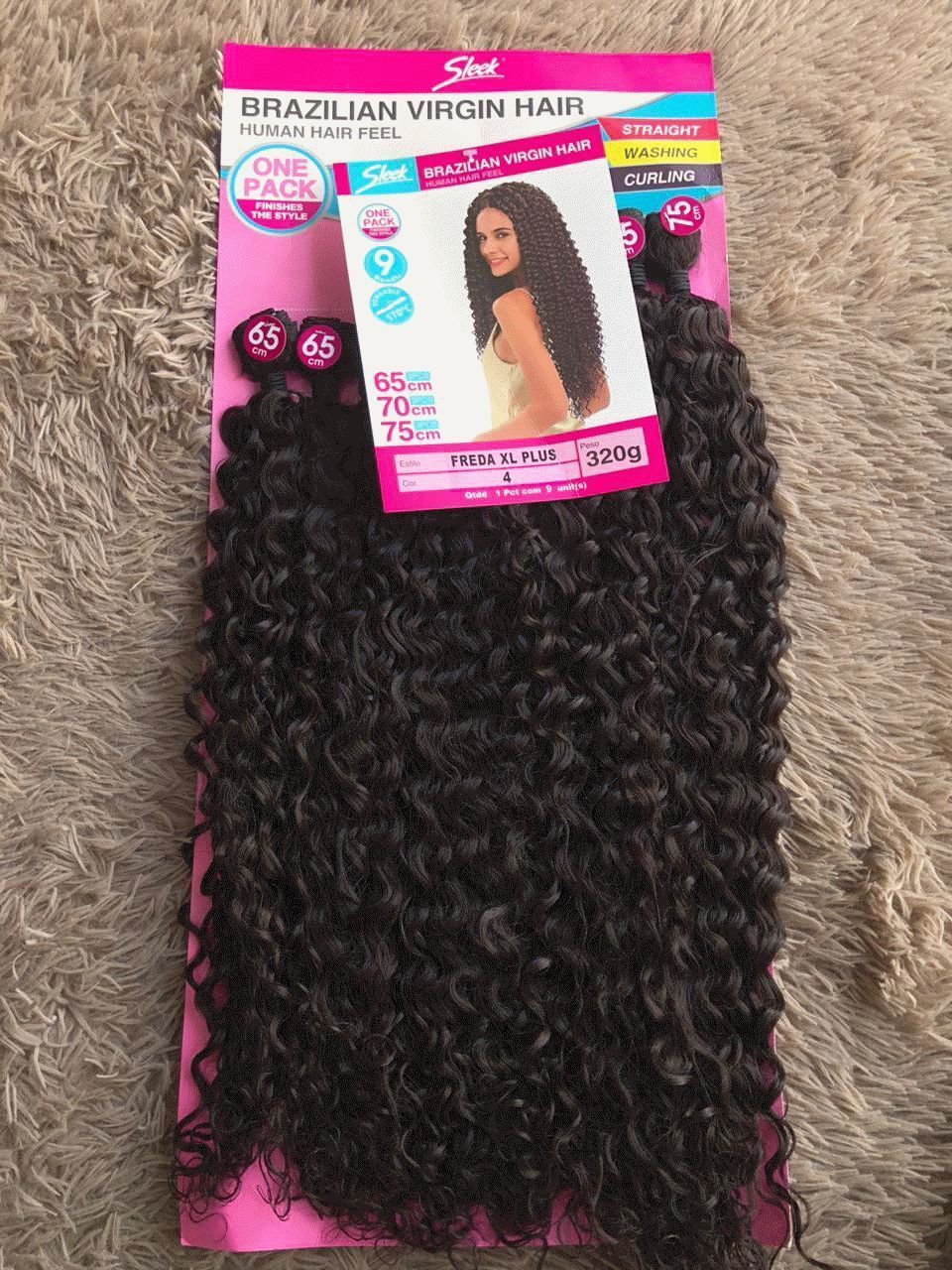 Cabelo Orgânico Cacheado Freda XL Plus Cor 4 320g