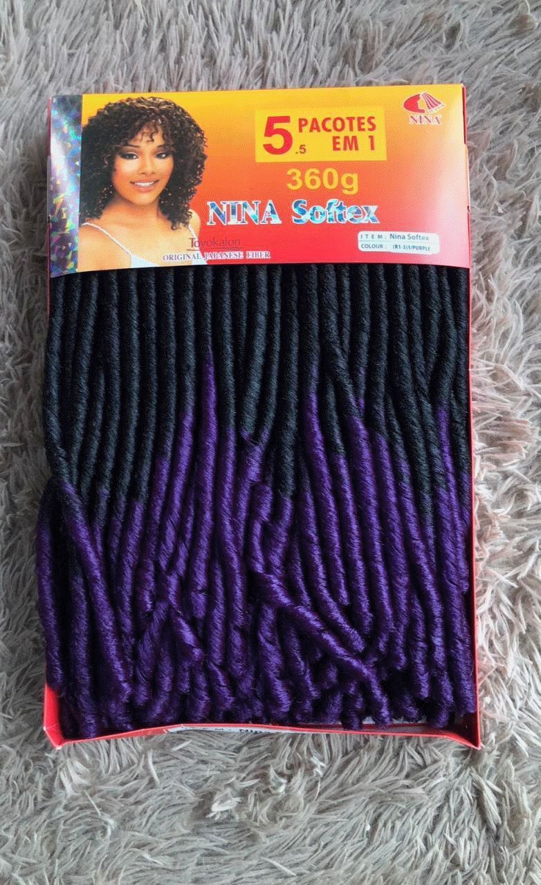 NINA SOFTEX 5X GRANDE COR T1B/PURPLE