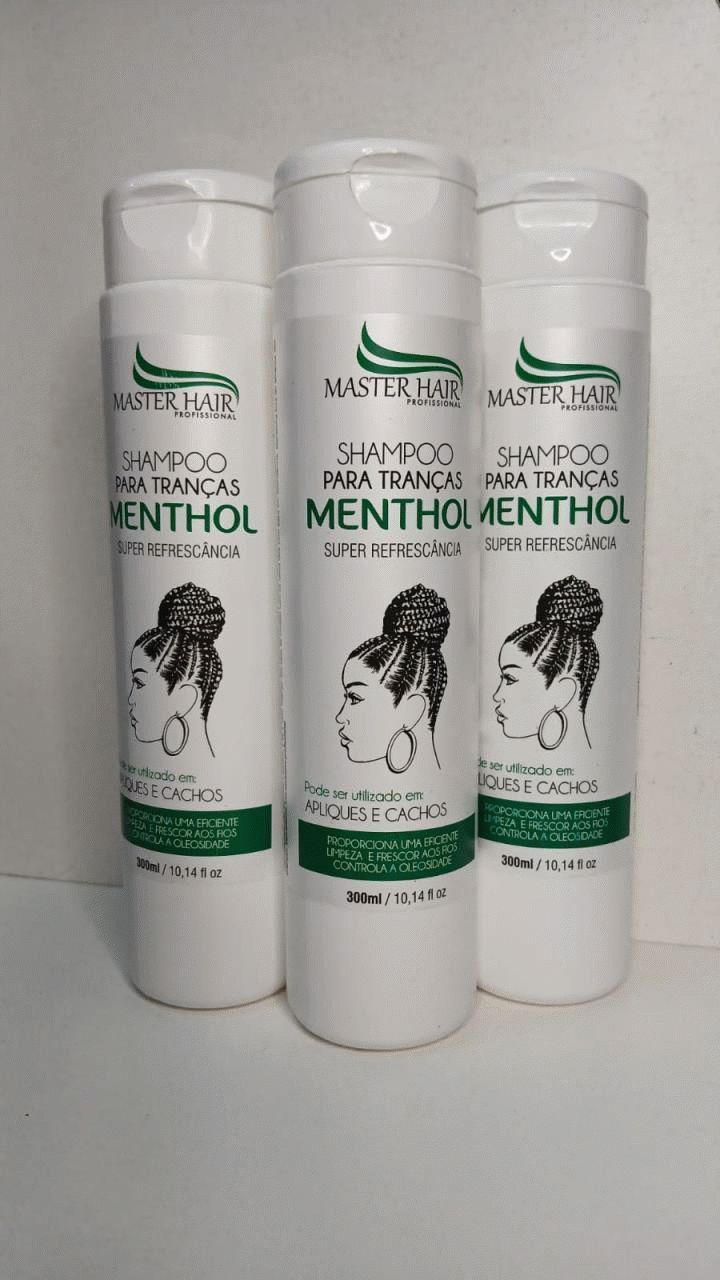 SHAMPOO PRA TRANÇAS MENTHOL
