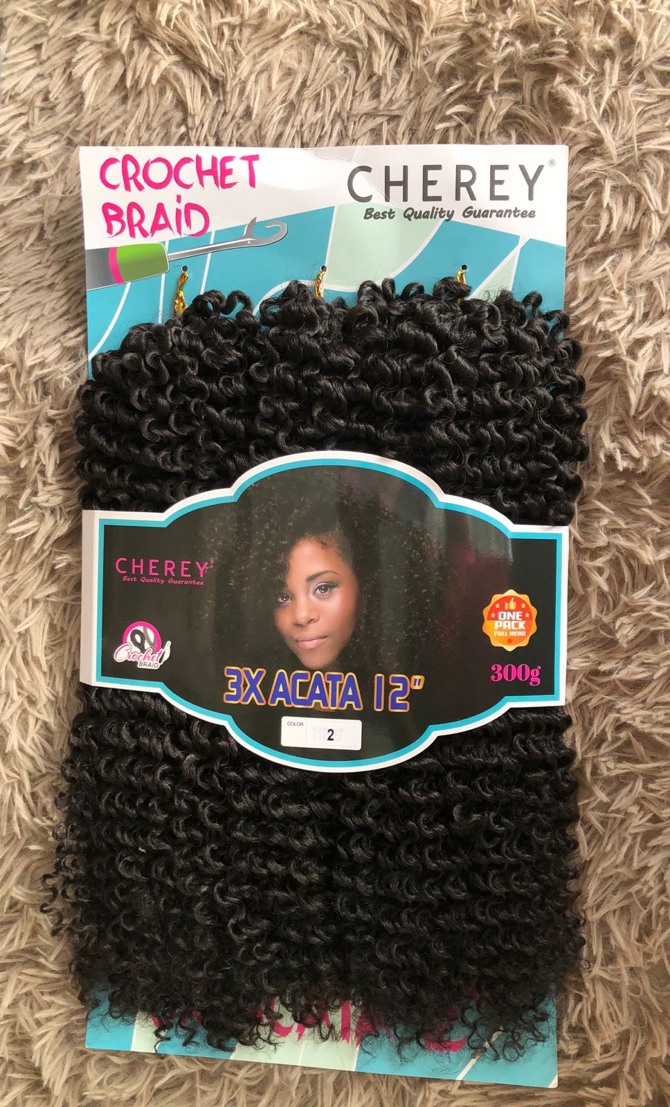 ACATA cabelo cacheado sem tela pra crochetbraids
