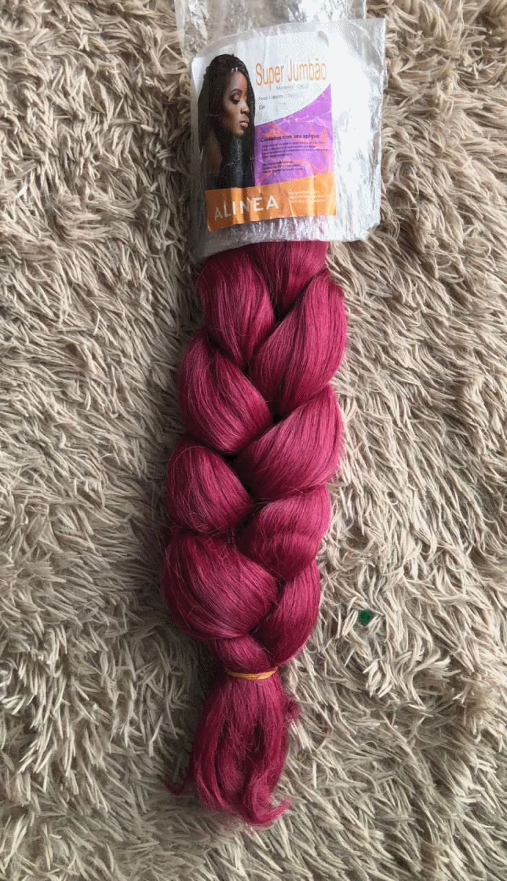 Cabelo Sintético Jumbo Alinea Cor 118 para Box Braids 390g