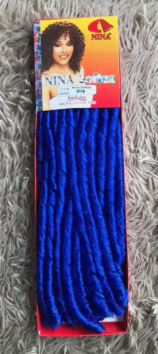 Cabelo Sintético Nina Softex Azul Blue Toyokalon