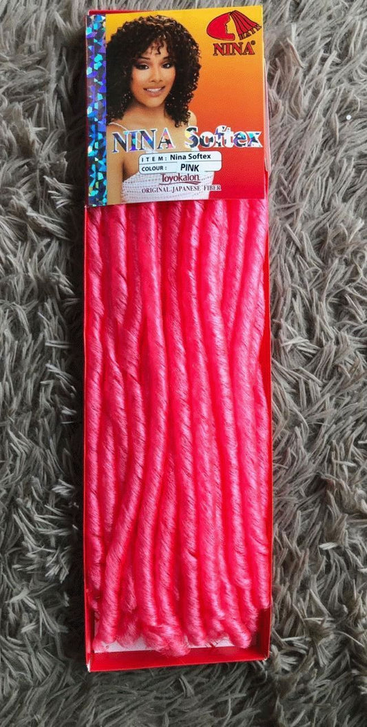 Cabelo Sintético Nina Softex Pink para Tranças e Penteados