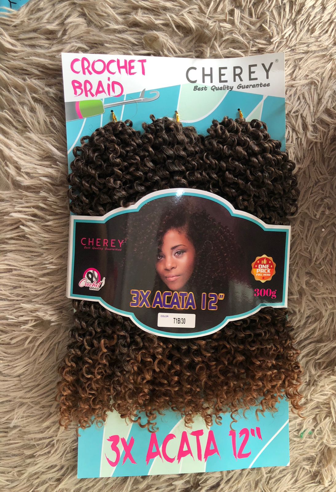 ACATA cabelo cacheado sem tela pra crochetbraids