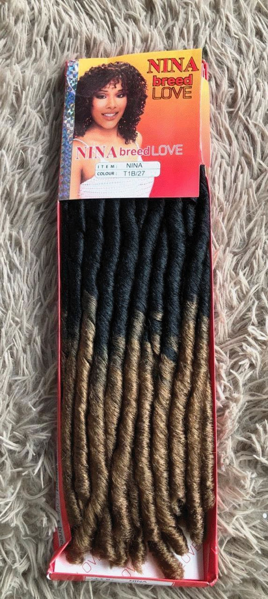 Cabelo Sintético Nina Softex T1B/27 Ombre para Tranças e Dreads