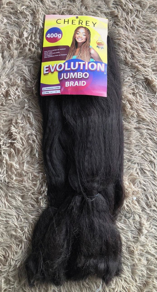 Jumbo Evolution Braid 400g Cor 6 para Tranças e Twists