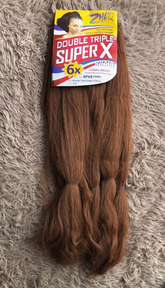 Jumbo Super X Braid Cor 30 – Fibra Sintética para Tranças