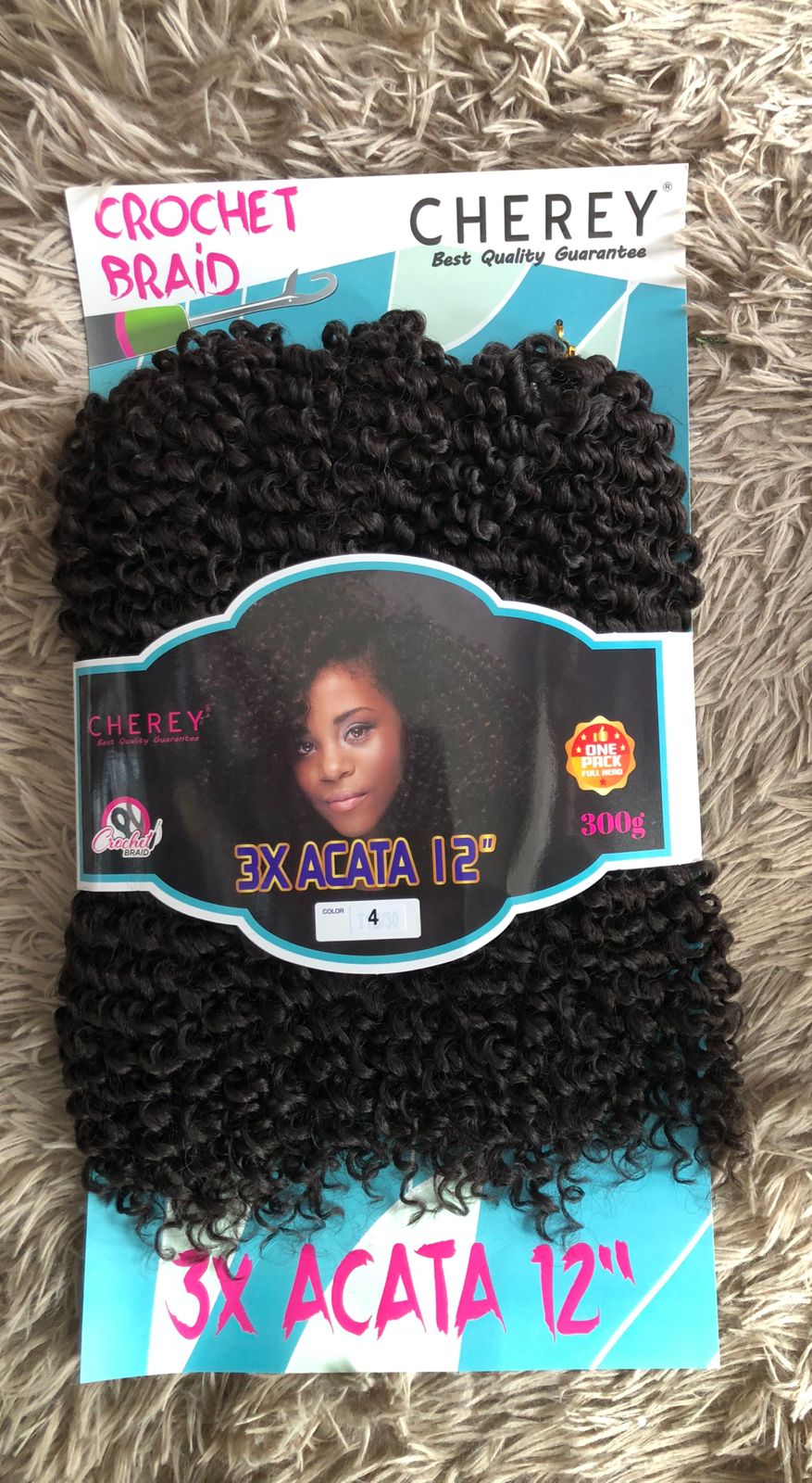 ACATA cabelo cacheado sem tela pra crochetbraids