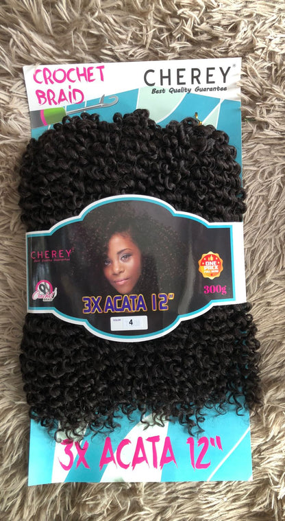 ACATA cabelo cacheado sem tela pra crochetbraids