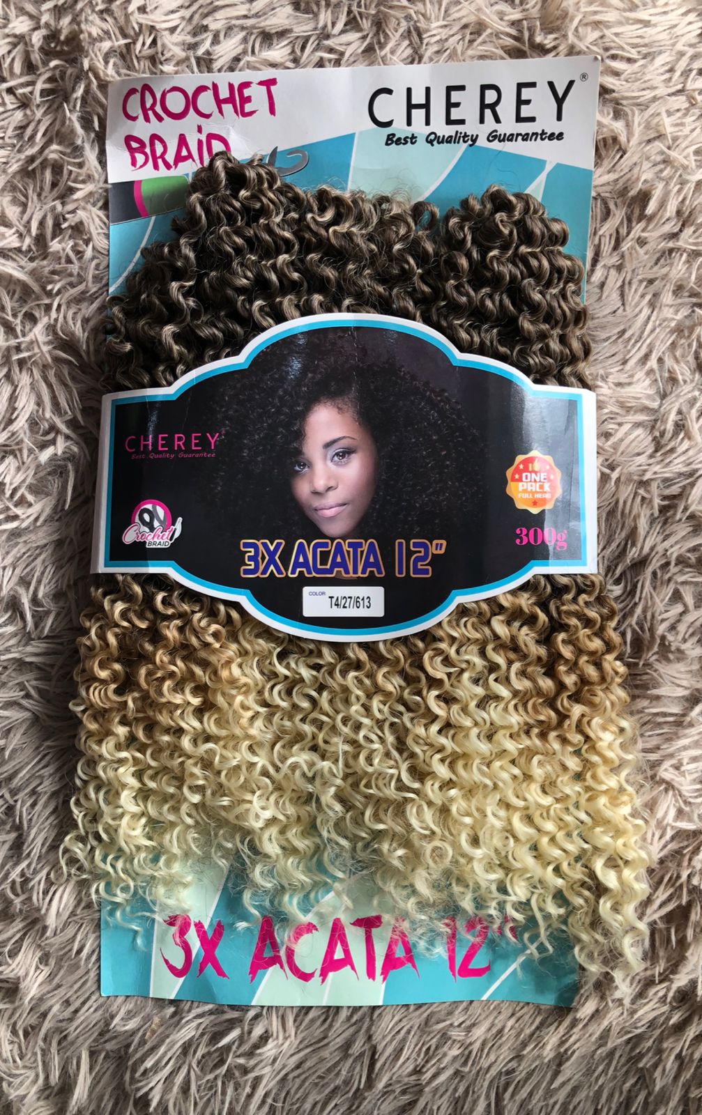 ACATA cabelo cacheado sem tela pra crochetbraids