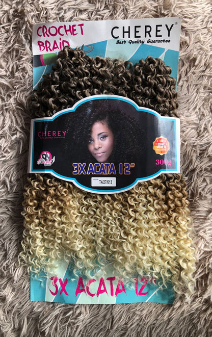ACATA cabelo cacheado sem tela pra crochetbraids